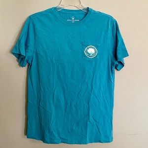 YXL teal Southern Shirt Co tee